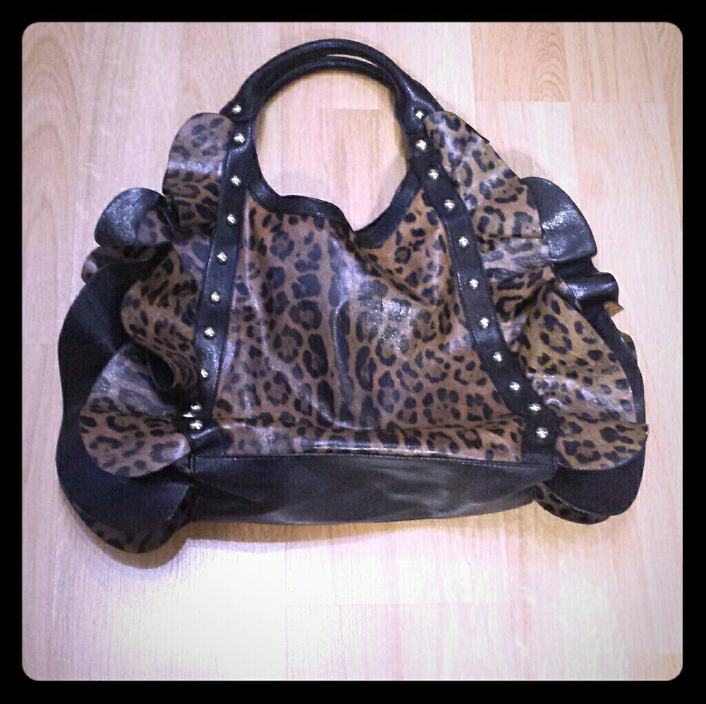 Brand New Steve Madden Leopard Print Purse